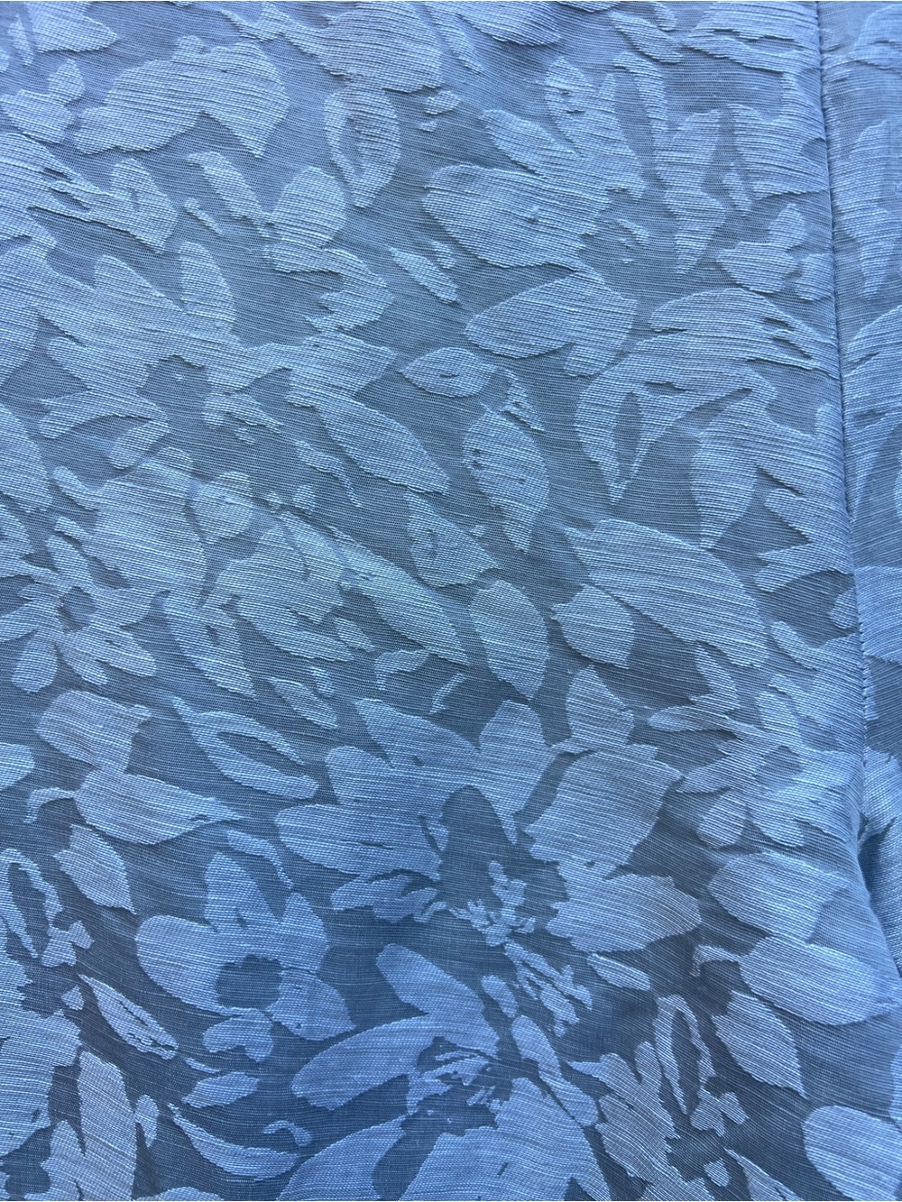 SIGRID OLSEN light-blue floral linen silk-blend dressy Pants Women’s 8 - Picture 3 of 7